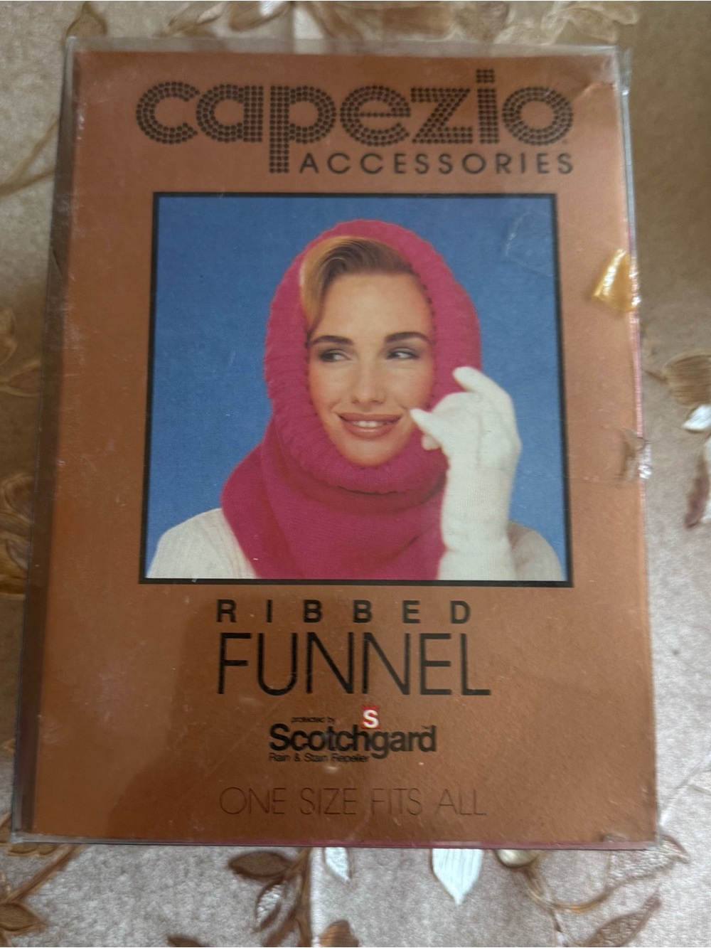 NWT Vintage Capezio Ribbed Funnel Scarf (multiple colors available)